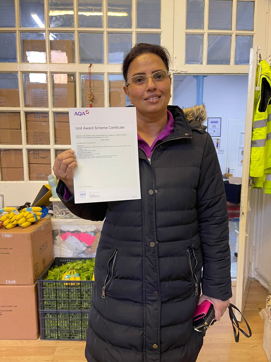 Tanuja Patel (@tanuja_jigsawhg) on Twitter photo Well done to 25 young girls and ladies doing a sewing course for 6 weeks at <a href="/SurpriseRainbow/">Rainbow Surprise</a> Jigsaw supported the group with #funding #AQAqualification motivating the group and also learning new skills towards #CV #healthandwellbeing #employment <a href="/JigsawHG/">Jigsaw Homes Group</a> Well done to 25 young girls and ladies doing a sewing course for 6 weeks at <a href="/SurpriseRainbow/">Rainbow Surprise</a> Jigsaw supported the group with #funding #AQAqualification motivating the group and also learning new skills towards #CV #healthandwellbeing #employment <a href="/JigsawHG/">Jigsaw Homes Group</a>