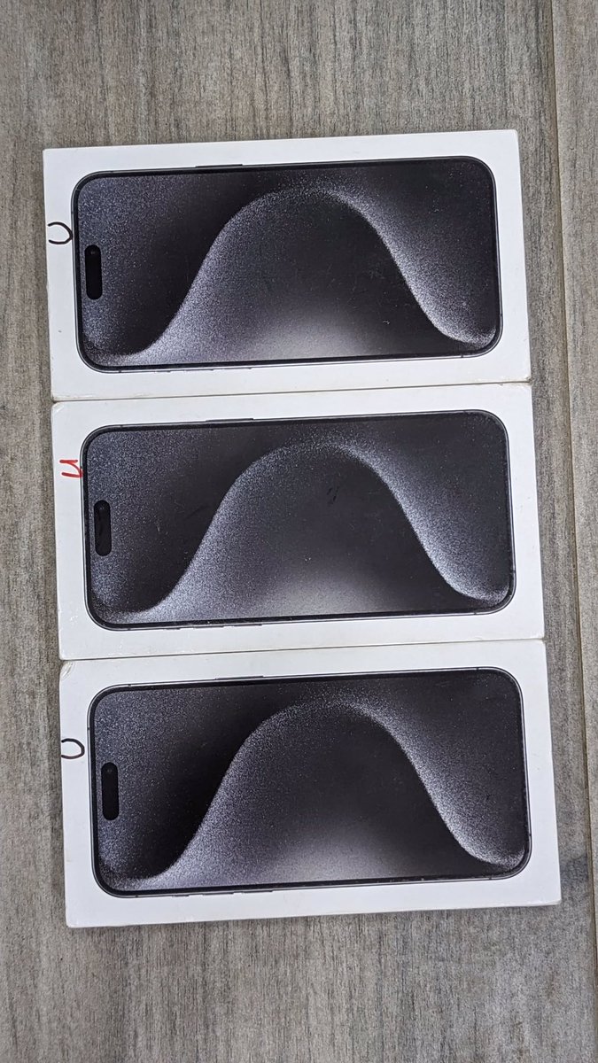 Thegadgetstore8's tweet image. 🇺🇸BrandNew 15Promax
256gb 
ESiM 
1,420,000
BLACK Titanium

#Getplugged
#Buyfromme