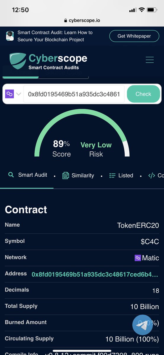 Lidorin1's tweet photo. @Crypto4ACauseF. It’s a new gem just listed on @dextrade_ . It’s evaluated on cyberscope. KYC and audit done. Look at that @elonmusk @edk208 @cz_binance @cyrilXBT @CryptoastMedia #altcoins #RippleSwell #Bullrun2024 https://t.co/MJXCsMkyRj