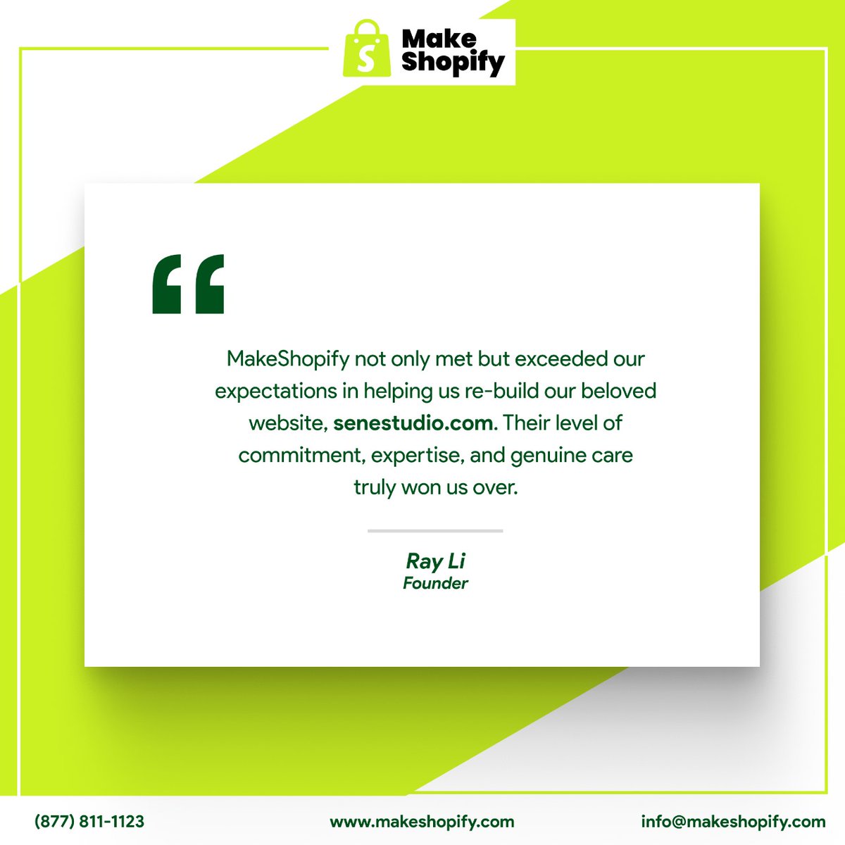 MakeShopify tweet picture