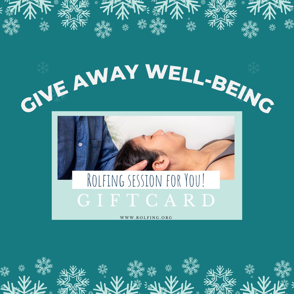 EURolfingAssoc's tweet photo. Why not surprise your loved ones this Christmas with the gift of a Rolfing® session? Get in touch with a nearby Rolfer to obtain a gift card or a Rolfing voucher via this link: https://t.co/Rr4G0uv3Ho https://t.co/iGOw7R8mvM