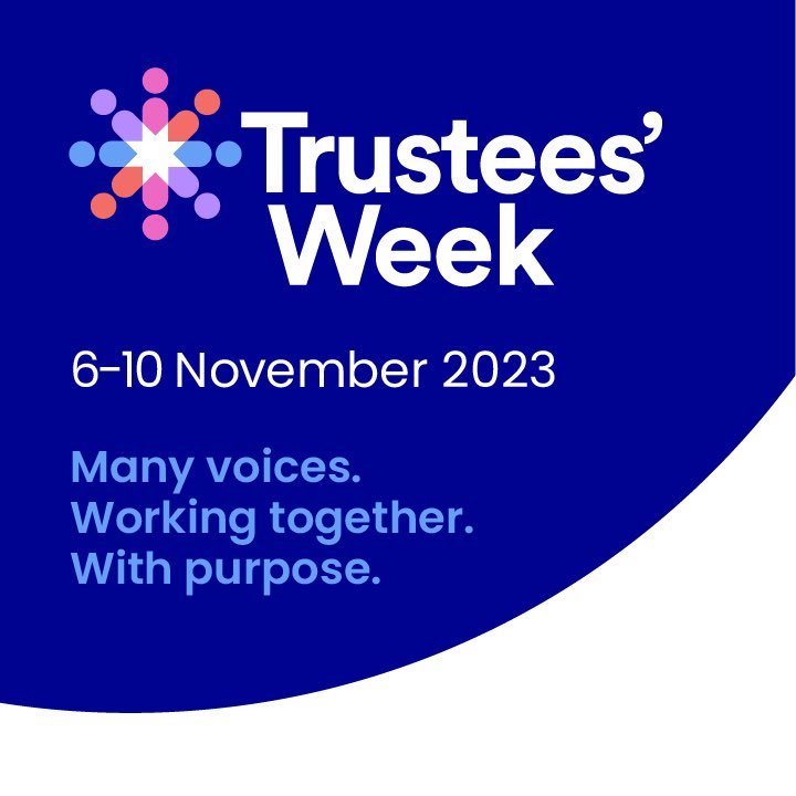 This #TrusteesWeek let’s say ‘thank you’ to the many who step forward and volunteer as trustees to ensure that our charities and community groups have strategic direction, operate legally and thrive. So many benefit because of their commitment. trusteesweek.org
