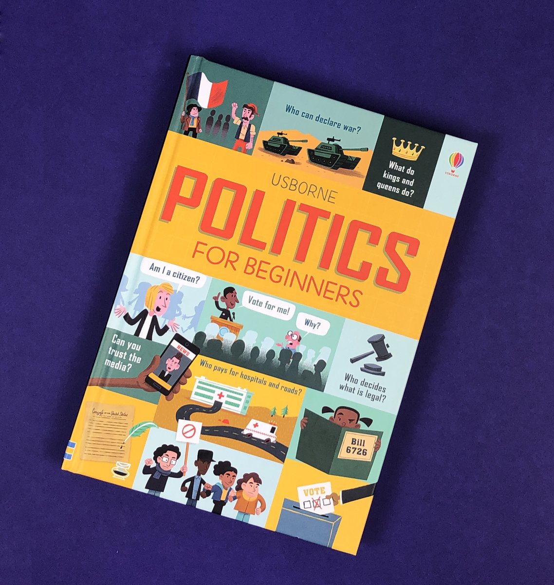 Usborne's tweet image. It is #UKParliamentWeek!

Parliament Week is an annual event, spreading the word about what Parliament is, what it does and how you can get involved.

Find out more about how government works with Politics for Beginners: bit.ly/3MjsrXS

#UsborneBooks #ForBeginners