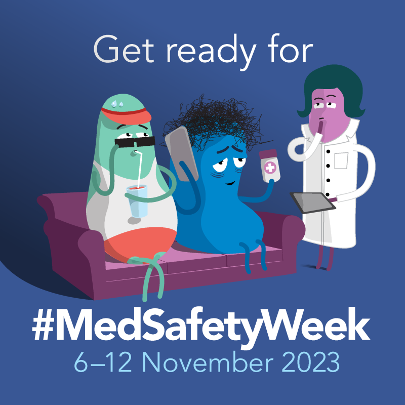 This week is the eighth annual #MedicationSafetyWeek  💊

All healthcare workers, patients and carers can report via the Yellow Card Scheme. By reporting, we can explore the perspectives of different groups and how the information provided can help make medicines safer.