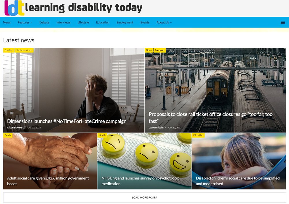 Learning Disability Today tweet media