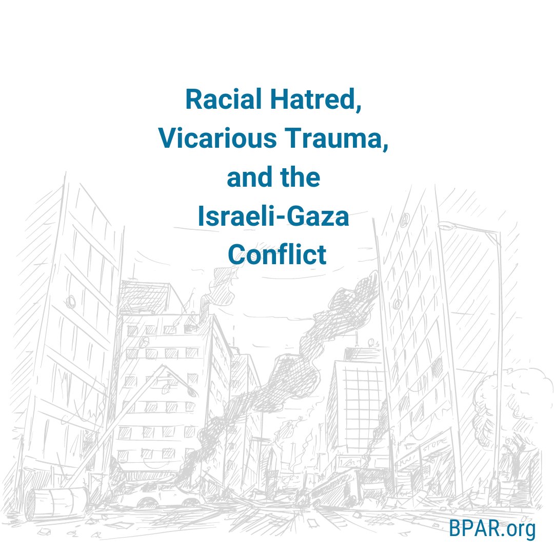 The  recent rise of racial hatred following the Hamas attacks on Israel and the Israeli/Gaza conflict has been meteoric. How can we talk about the surge in hate crimes against both Jews and Muslims in a way that supports all  victims of hate and racism?
bpar.org/racial-hatred-…