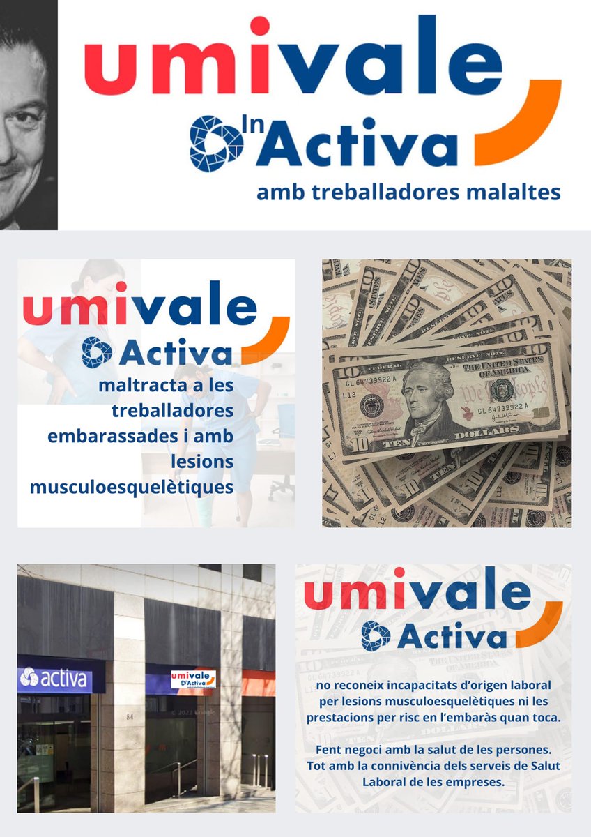 Avui hem fet acció de protesta a les portes de <a href="/umivaleactiva/">Umivale Activa</a>, la mútua col•laboradora del INSS a la nostra empresa, ja que maltrata sistemáticament a les treballadores del PSMar i avantposa interessos econòmics per davant de la salut de les treballadores
x.com/FtcPsmar/statu…