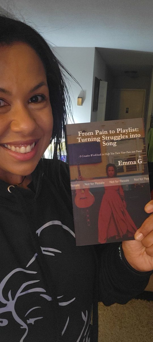 When the photo you make becomes the cover of a book. 🎉

I'm so proud of my friend <a href="/EmmaGmusic/">Emma G</a> for all the ways she's laying down her legacy and changing the world. Emma's book "From Pain to Playlist: Turning Struggles Into Song" is available on Amazon.