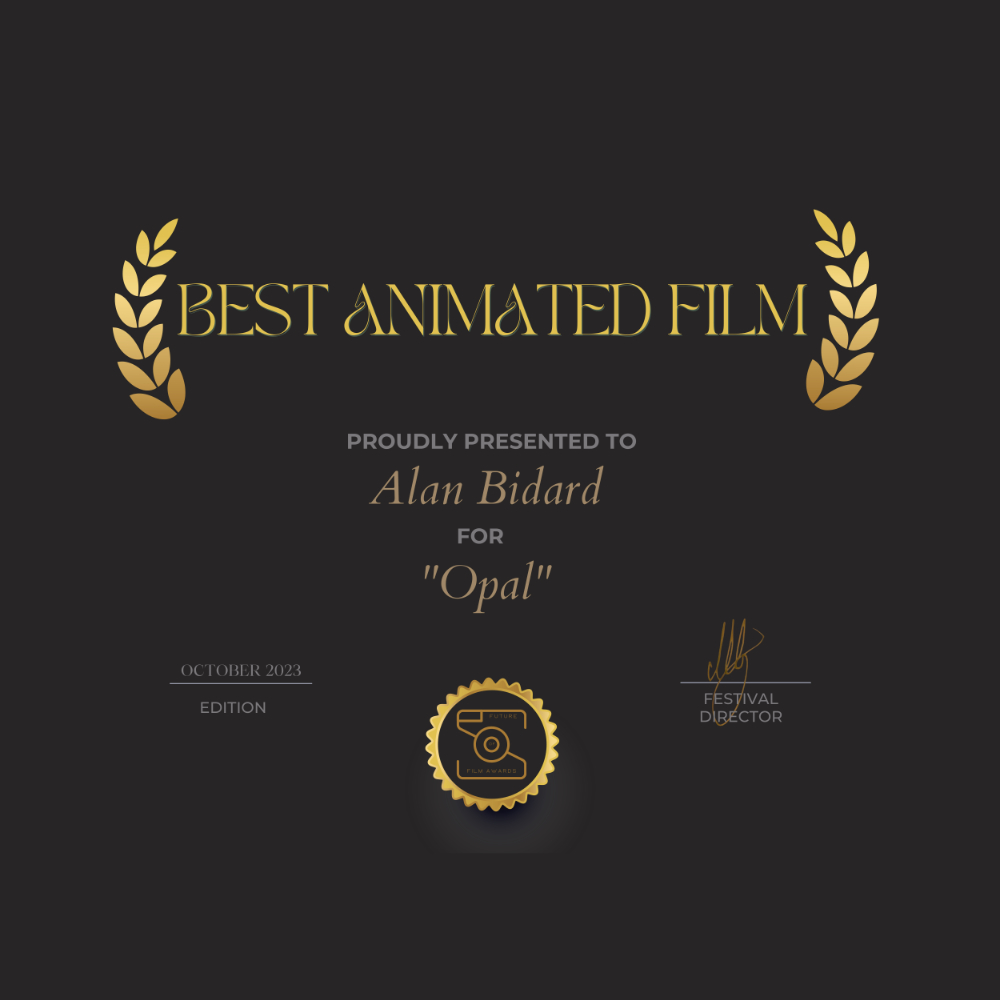 angelking144's tweet photo. Our animated feature film "OPAL" wins the BEST ANIMATED FILM in the FUTURE OF FILM AWARDS 2023 in #macedonia!!! ππ
.
#filmfestival #fantasy #caribbean #blackgirlmagic #anime #animation #caribbeananimation #blackanime #award #awardwinning #MartiniqueMagnifique
@alizelavie https://t.co/MzpGYcr5vi
