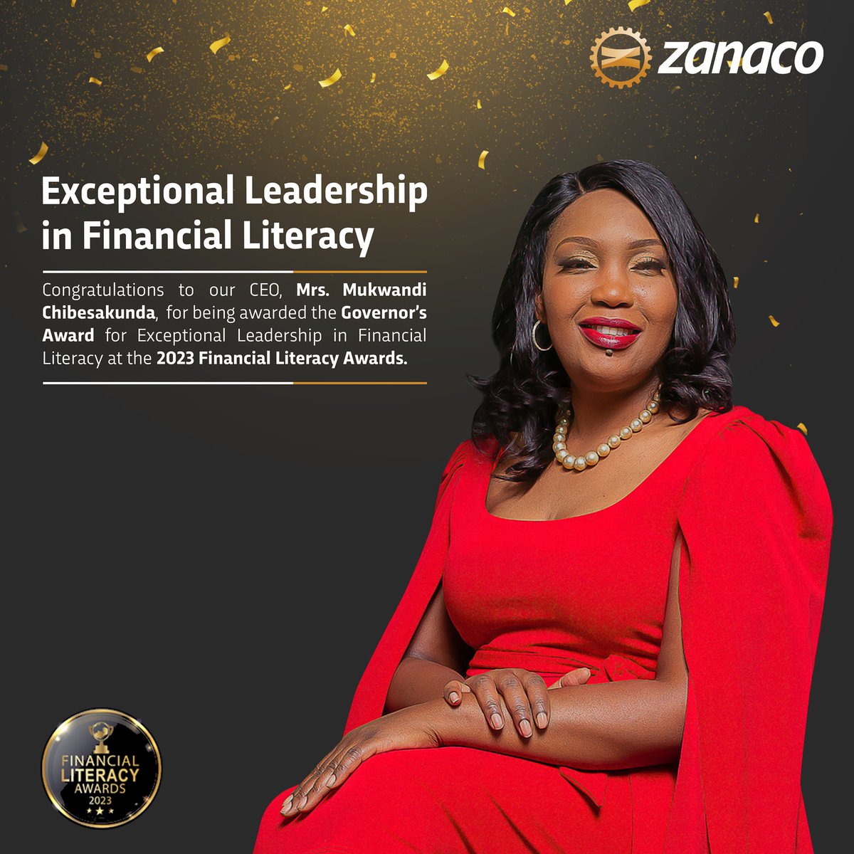 HFH Zambia (@habitatzambia) on Twitter photo Habitat for Humanity Zambia congratulates Zanaco Chief Executive Officer, Ms. Mukwandi Chibesakunda for being awarded the Governor's Award for exceptional leadership in financial literacy.
#financialliteracy
<a href="/zanacoplc/">Zanaco Bank</a>
<a href="/MC_ZanacoCEO/">Mukwandi Chibesakunda Zanaco CEO</a> Habitat for Humanity Zambia congratulates Zanaco Chief Executive Officer, Ms. Mukwandi Chibesakunda for being awarded the Governor's Award for exceptional leadership in financial literacy.
#financialliteracy
<a href="/zanacoplc/">Zanaco Bank</a>
<a href="/MC_ZanacoCEO/">Mukwandi Chibesakunda Zanaco CEO</a>
