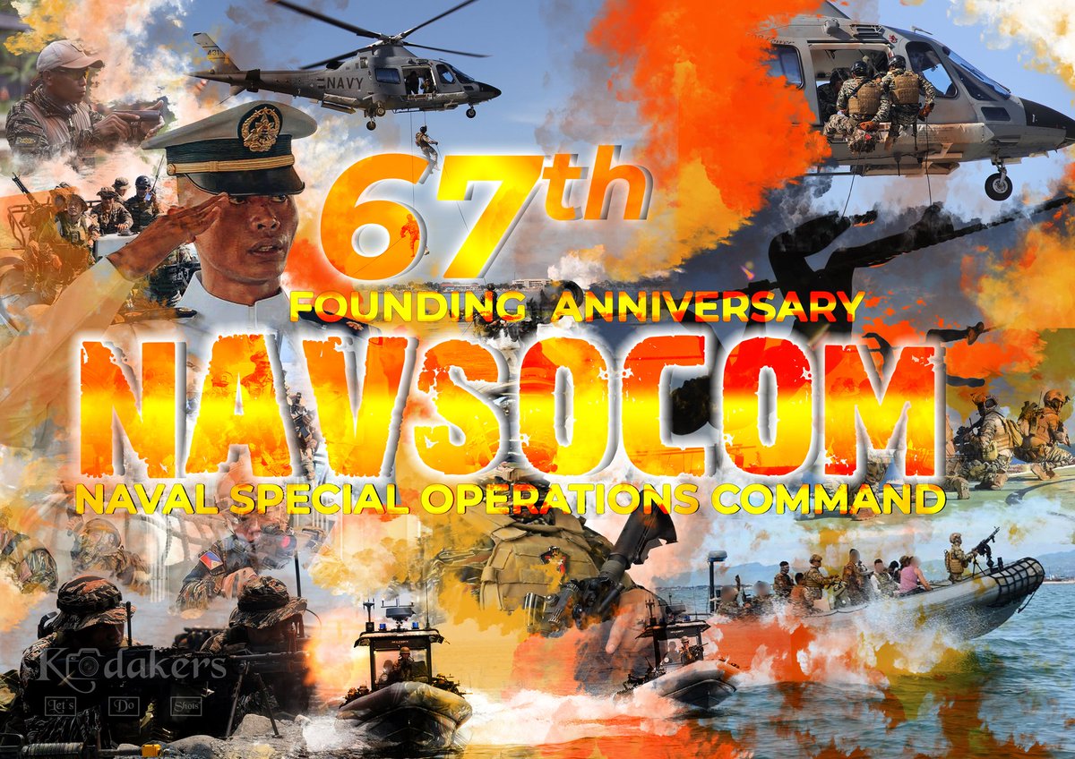 Happy 67th Founding Annniversary 
Naval Special Operations Command 🐸🔱

THEME: NAVSOCOM @67"Leading Innovations, Sustaining Excellence, Forging a Legacy" 
Hooyah!

#Kodakers 
#letsdoshoot 
#navylife 
#NAVSOCOMNavySEAL
#navsocom67thfoundinganniversary
#PhilippineNavySEALs