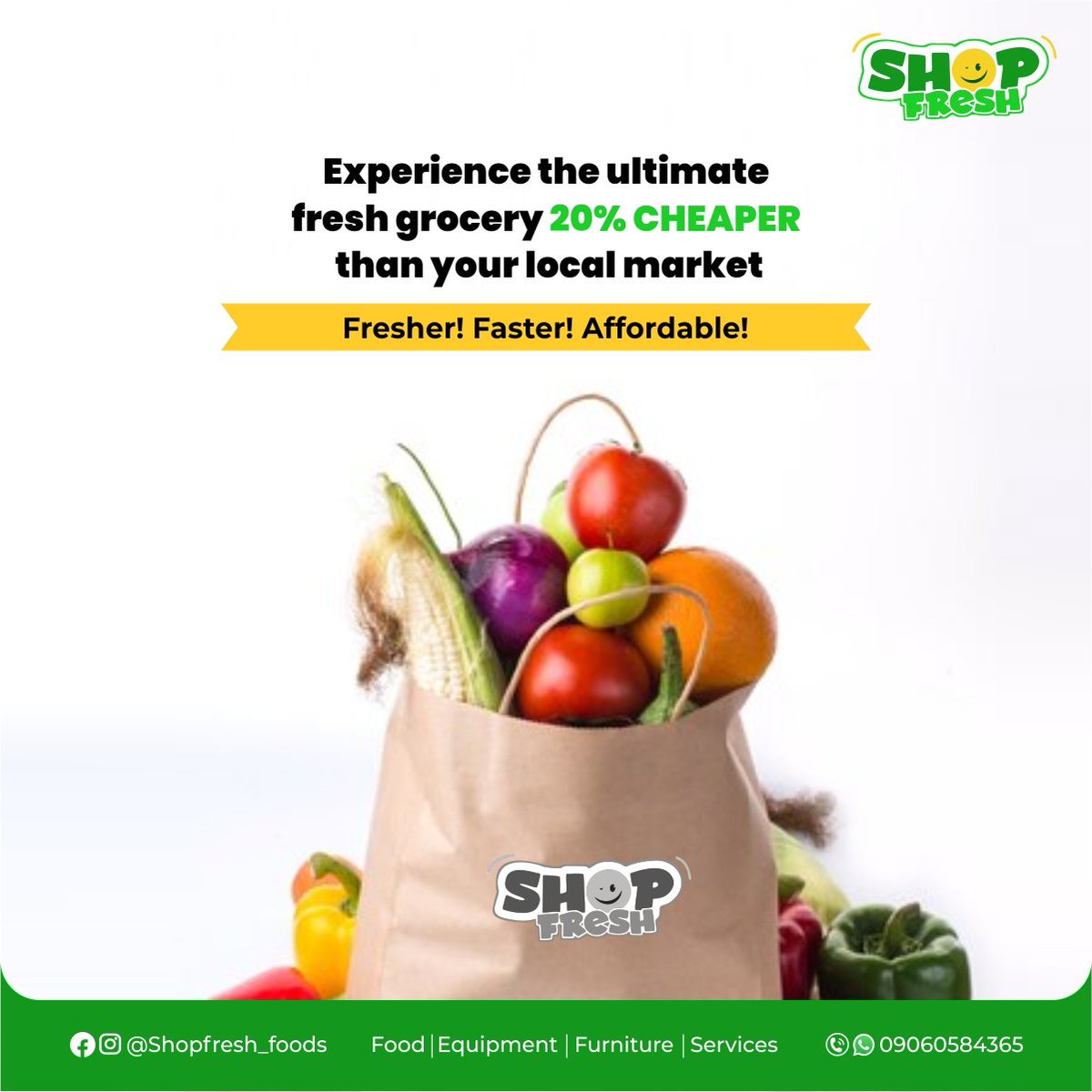 Shopfresh_ng's tweet image. This week, Get your groceries,  premium luxury Kitchen furniture and equipment 20% cheaper than your local market plus free Delivery.  We still remain your best choice. 
#everythingkitchen #groceries #luxurykitchen #kitchenequipment #freedelivery #freshfood
