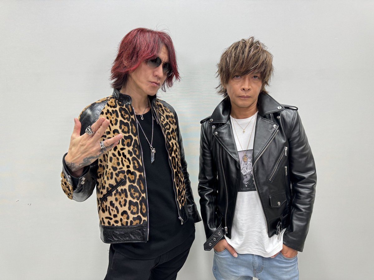 LUNA SEAの SUGIZOさんとINORANさんが コメント収録にお越しください