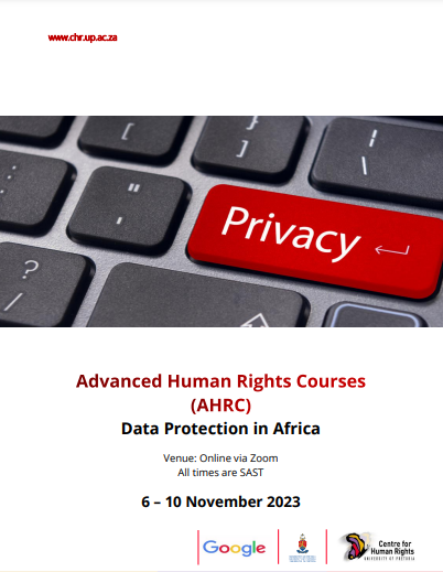 basimanyaned's tweet photo. Advanced Human Rights Course on Data Protection in Africa begins #AHRC2023_DPA hosted by @CHR_HumanRights @UPLawFaculty @UPTuks .
@tomiwa_ilori 
@MagnusKillander @henfknz @hledubzz https://t.co/KOdD6FB42O