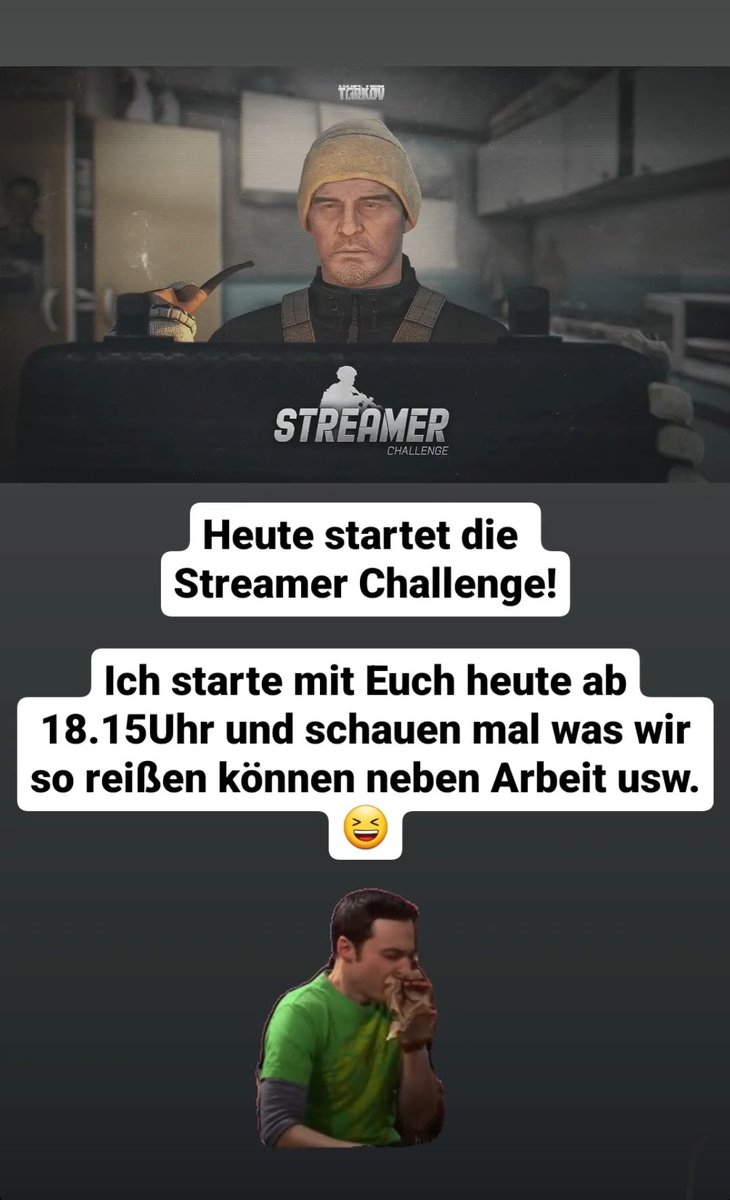 GunnyOneTV's tweet image. #EscapefromTarkov #streamerchallenge #tarkov #EFT