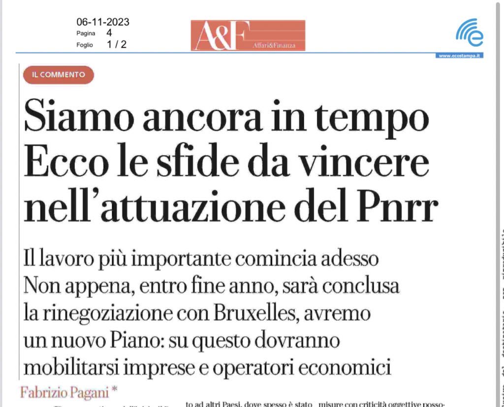 M&M - Idee per un Paese migliore tweet media