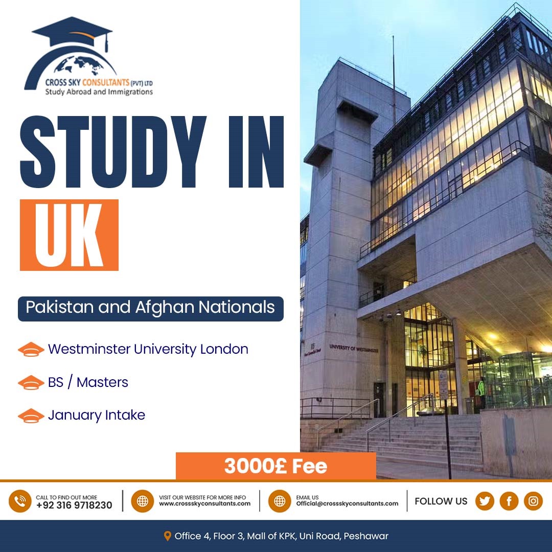 Cskyconsultants's tweet photo. Secure your spot at Westminster University, London!

January intake - act now!

Prestigious location, top-quality education.

Affordable options for Pakistani &amp; Afghan nationals.

Your pathway to success begins here.

Contact Now:
0316 9718230

#StudyUK #westminster #fypシ 
#fyp https://t.co/SHKklTKQgN