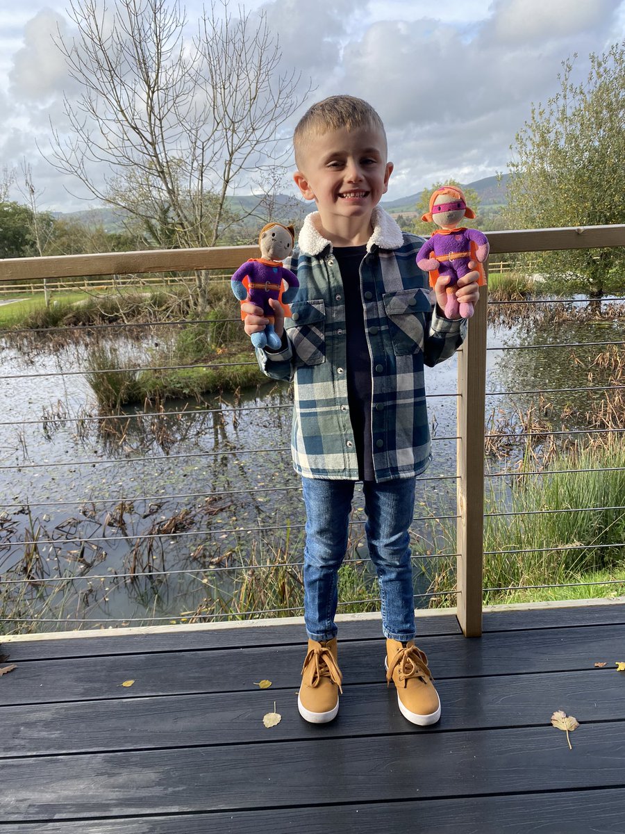 LM_Griff's tweet photo. @YGCwmbran Ray had a fab week exploring Mid Wales with Seren a Sbarc ⭐️ https://t.co/MIDBVTsVvP