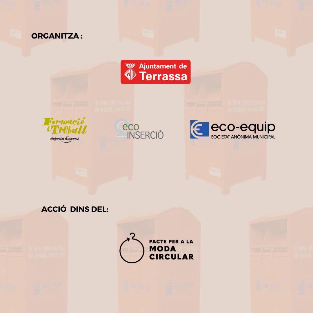 trsmediambient's tweet photo. 👕👖Tens roba que ja no fas servir i li vols donar una segona vida?  Porta-la als punts seleccionats, els dissabtes d'octubre i fins el 18 de novembre i si sou es titulars de la taxa de residus podreu obtenir una bonificació #TreuteLaRoba #ResidusTèxtils https://t.co/iSYOfNyoMz