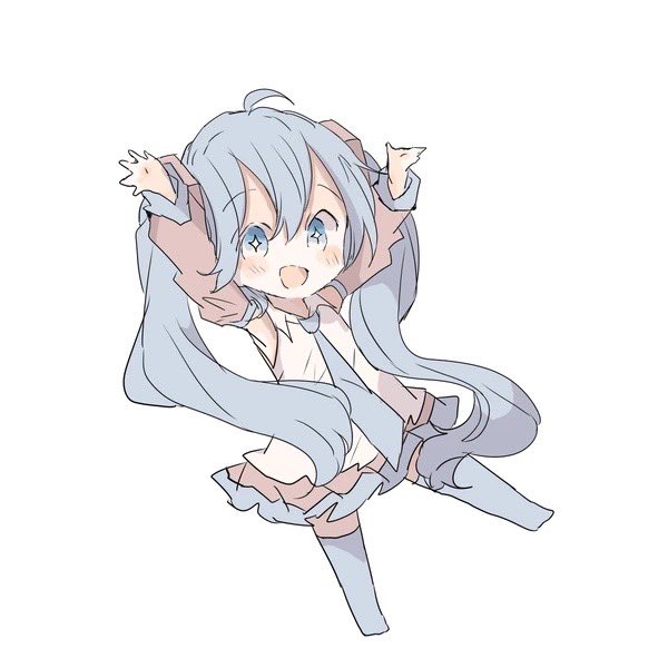 初音ミク 「みくちゃんいっぱい」|sakiのイラスト