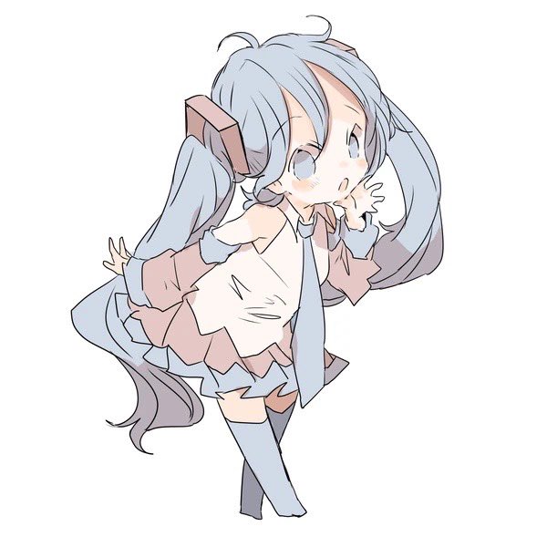 初音ミク 「みくちゃんいっぱい」|sakiのイラスト