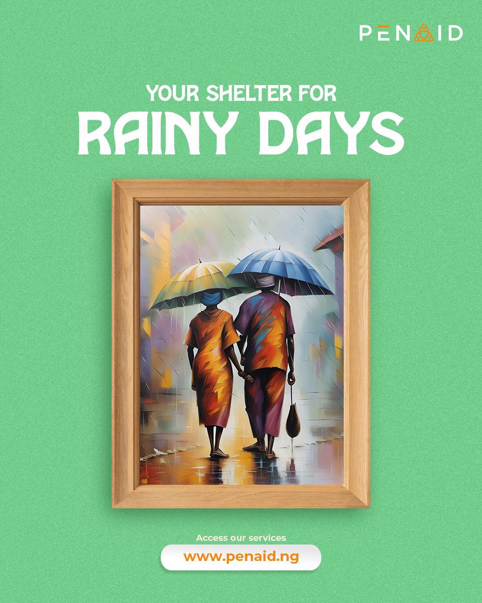 padibypenaid's tweet image. We’re fully available to cover you when rainy days appear. With Penaid, there is no cause for financial alarms.

Simply visit penaid.ng or send us a DM to get started on our friendly financial offers.

#FinancialSupport #QuickFixes #PenaidPadi