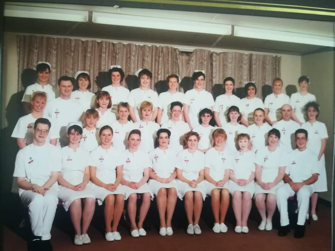I started my nurse training 34 years ago today at Glasgow Eastern College of Nursing and Midwifery. Feels like yesterday.
