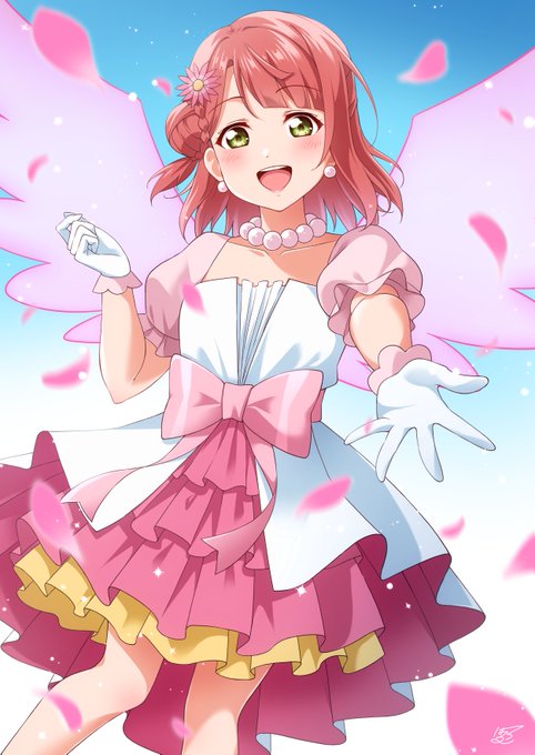 Awakening Promise の歩夢ちゃんを描きました
