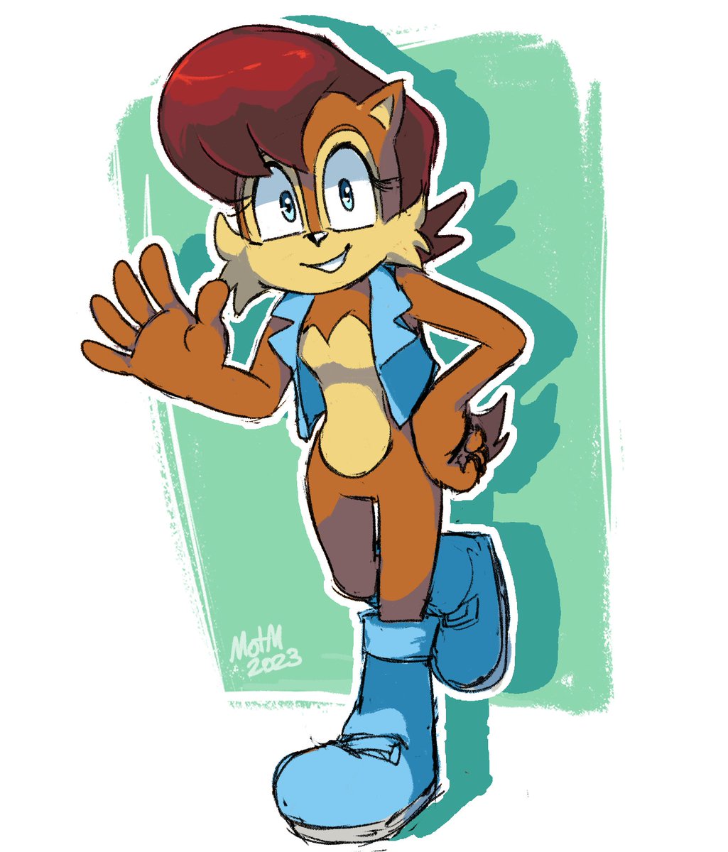 idk i was compelled to draw my favorite sonic character

#sallyacorn #sonicthehedgehog