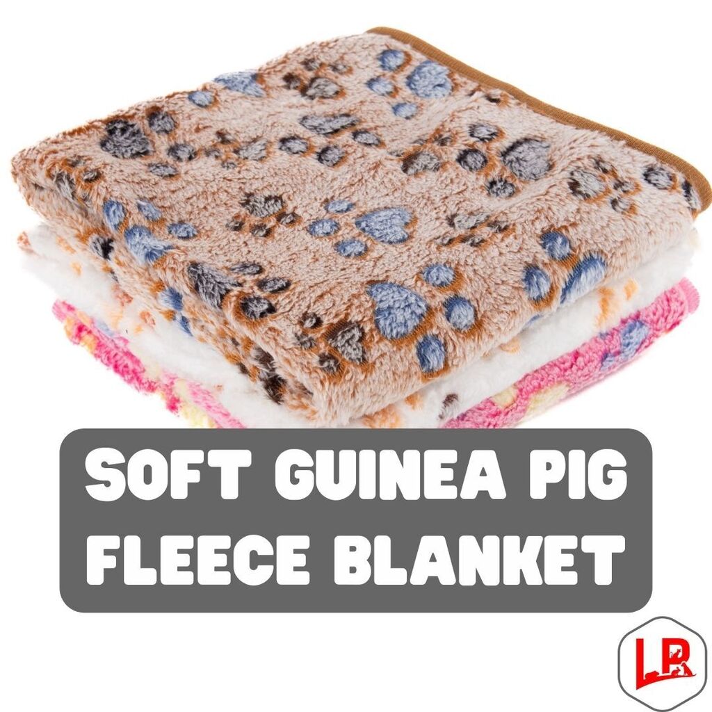 Cuddle up with comfort 🐹✨ Our ultra-soft guinea pig fleece blankets are the perfect snuggle partner for your furry friend. Keep them warm and cozy all year round! #GuineaPigLove #guineapiglife  #fleeceblankets #luftpets