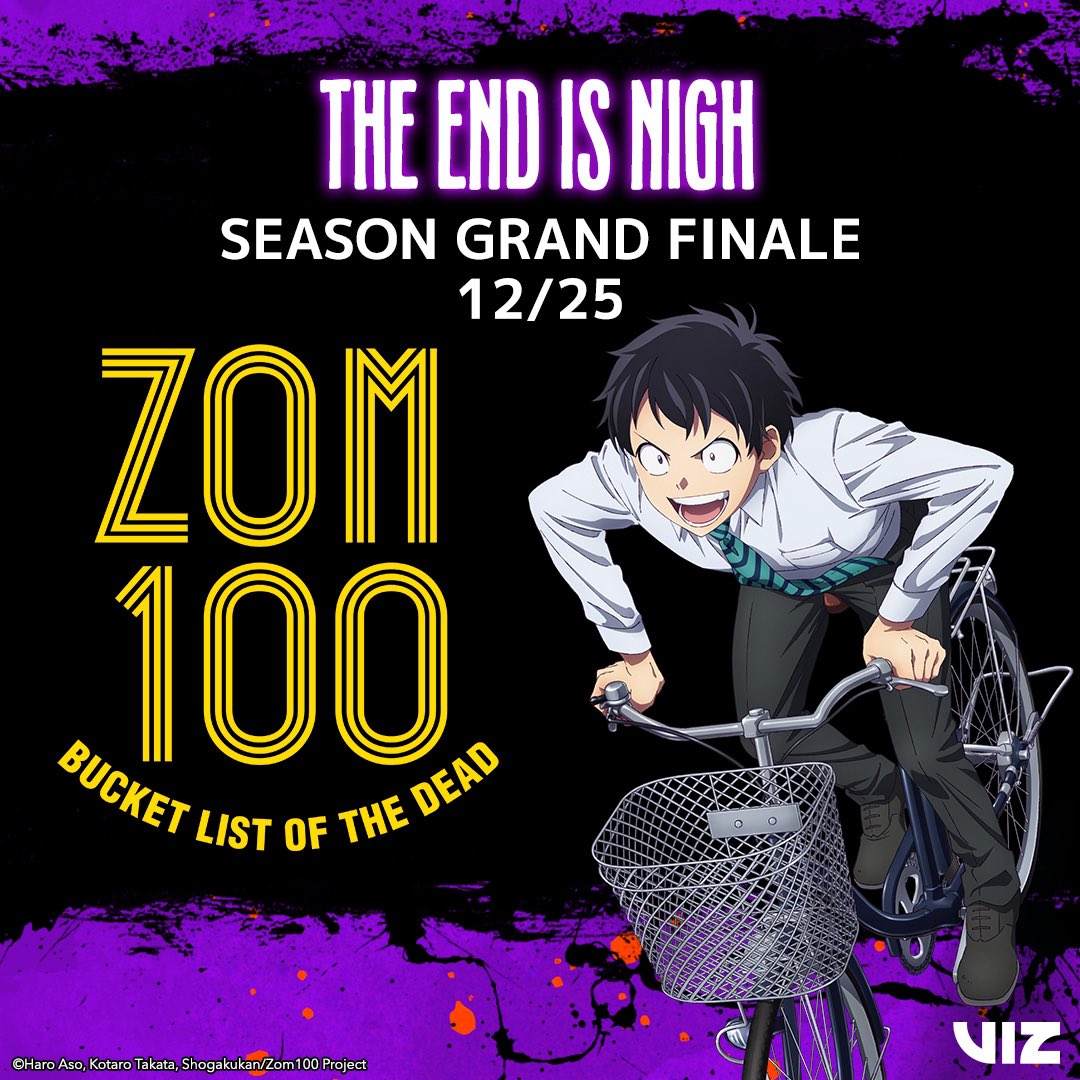 Zom 100: Bucket List of the Dead release date on Crunchyroll