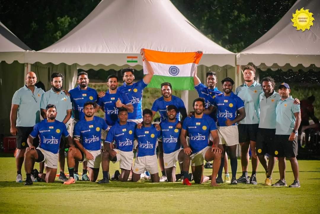 Indian Men Rugby Sevens Upgraded themselves with incredible performance in Asia Rugby Sevens Trophy from 9th to 5th Rank... Marvelous 👏 @RugbyIndia @RahulBose1 @asiarugby @IndiaSports @ianuragthakur
