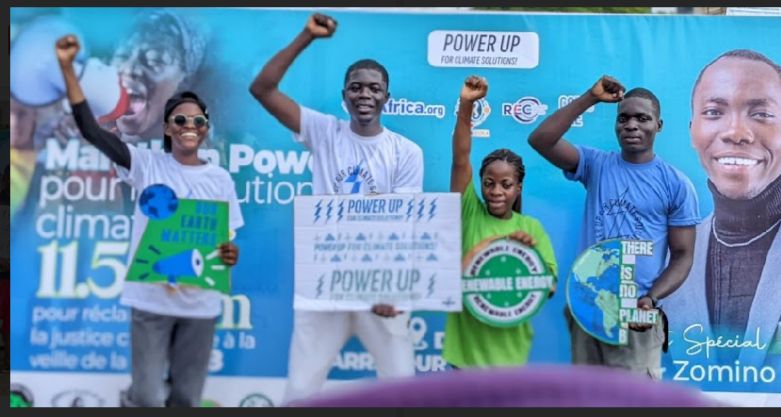 AmadoCharite's tweet photo. #cop28 J'ai participé ce samedi 04/11/2023 à la première édition de #PowerUp au Togo. Tous pour la justice climatique.
#ClimateAction https://t.co/TF3FvDkzXU