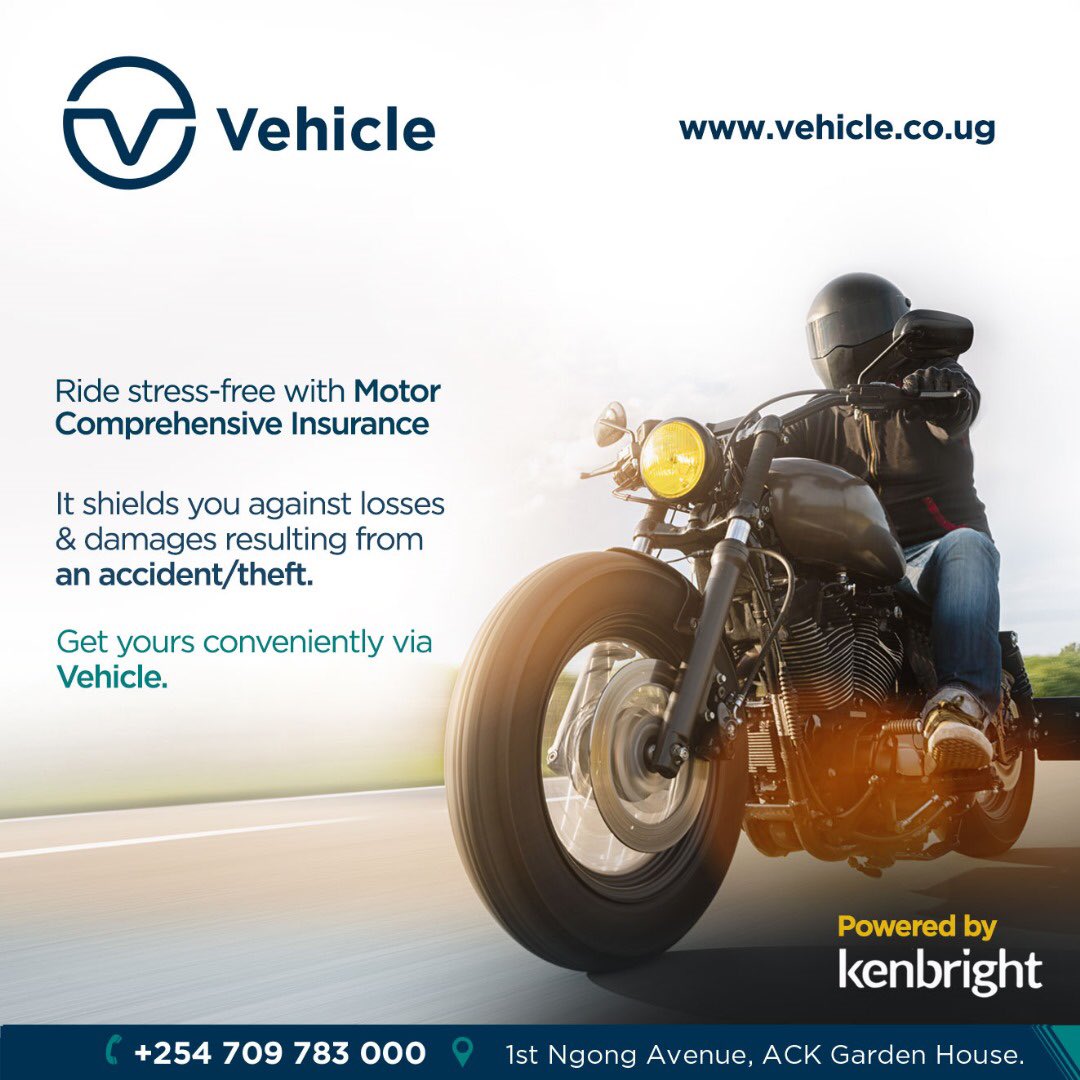 Vehicle_UG's tweet image. Take on the week worry-free our Motor Comprehensive Insurance.
 
The Comprehensive Insurance Policy provides total security to your car/bike should it suffer damages.
 
Get yours today via vehicle.co.ug
 
#VehicleUG #MotorComprehensiveInsurance