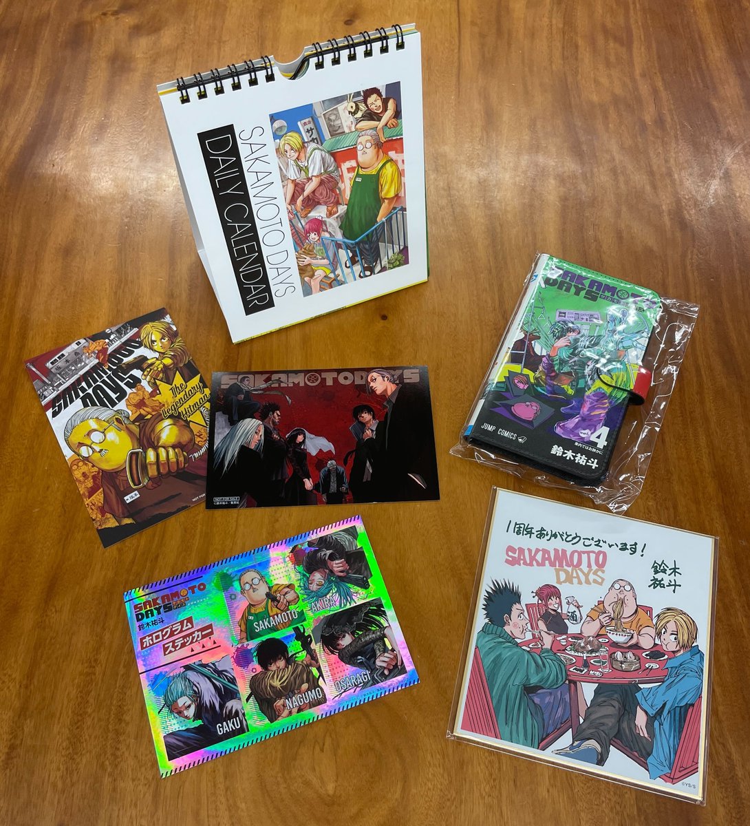 J*0様 SAKAMOTO DAYS 額装高精細デジタルカラー 3周年記念イラス SAKAMOTO DAYS 額装高精細デジタルカラー3周年記念イラスト