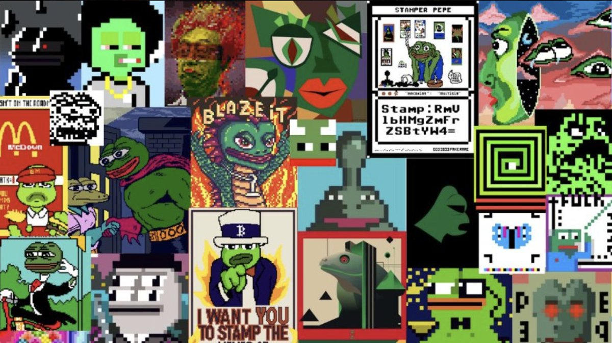 pepe__wtf's tweet image. WTF is STAMPs?

The most resistant on-chain art, pixel art stored on bitcoin UTXOs forever and ever.

Welcome @Stampchain to PepeWTF 🌃

[🧵1 / STAMP]