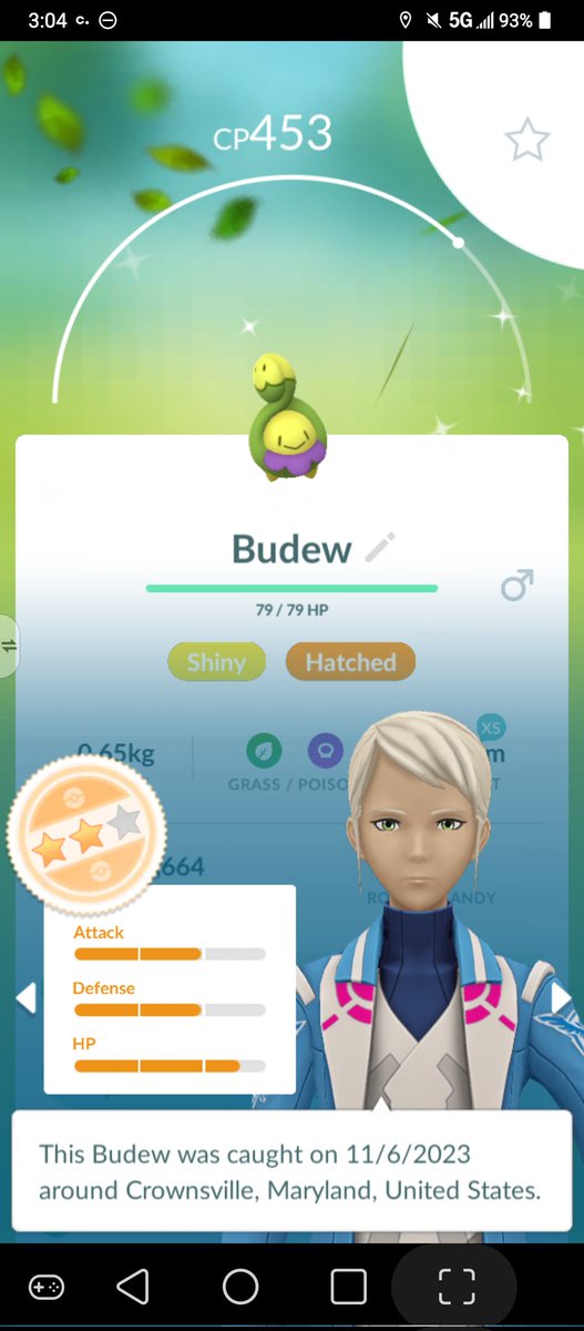 LadyDi1002's tweet photo. This cutie made me think of you @Lord_D3mi. Miss you
#ShinyBudew
#CuteLilThing
#NotMain https://t.co/npOAf7hdBu
