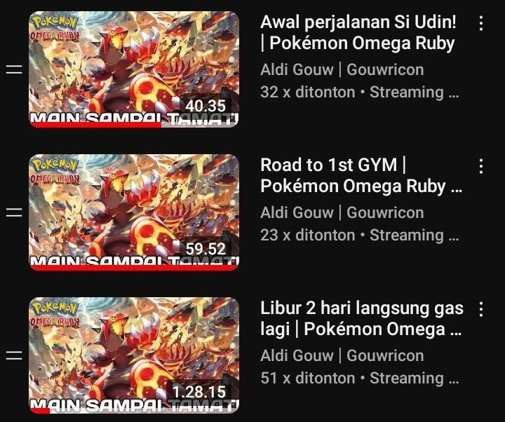 aldigouw23's tweet image. Yuk bisa yuk~ 
Udh 3x stream nih.Fighting!
#pokemon #pokemonomegaruby #Nintendo3DS #livestreaming