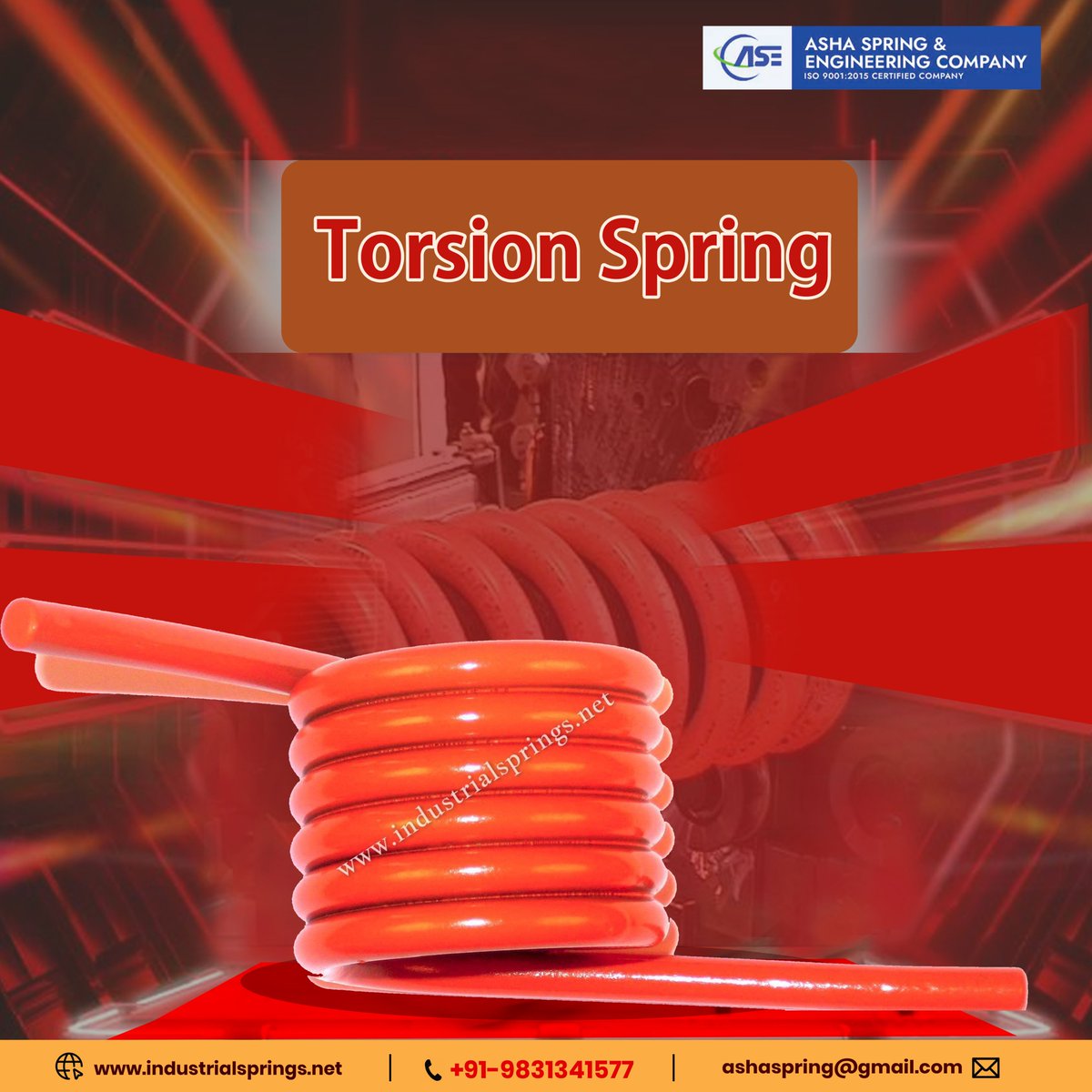 "Twice the Torsion, Double the Power: Unleash Precision with Double Torsion Springs!" 📷📷
Feel Free to Contact us : 9831341577
Website: industrialsprings.net
bit.ly/3FeWGeA
<a href="/Kakan/">かかん</a> Ghosh
#DoubleTorsionSpring #SpringMechanism #TorsionSpringDesign #ashaspring