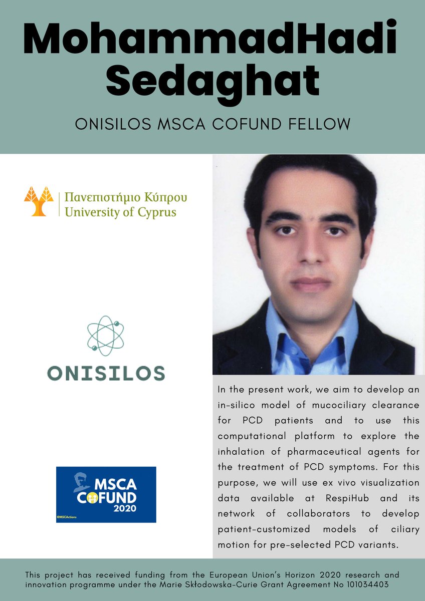 ONISILOSUCY's tweet photo. Meet MohammadHadi, our ONISILOS #MSCA fellow of the week!

Learn more about MohammadHadi's research project here: https://t.co/C4YSkcICJe 

@MSCActions @EUScienceInnov @UCYOfficial https://t.co/cHhsJE6jko