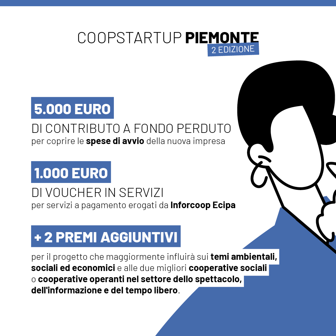 Online la seconda edizione del bando #Coopstartup Piemonte.
Sosteniamo gruppi di almeno tre persone che abbiano un progetto imprenditoriale o cooperative già esistenti che si sono costituire dopo il 1 gennaio 2023.
*
Per partecipare: coopstartup.it/piemonte