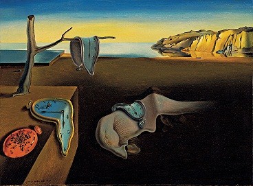 Physics_at_IISc's tweet image. #PhysicsArt 🎨⏳

&quot;The Persistence of Memory&quot; by Salvador Dalí takes us on a journey through the realms of time &amp;amp; space. Melting clocks draped over a dreamlike landscape challenge our perception of a fixed cosmic order. It is an artful exploration of relativity. 🪐🕰️

#sciart