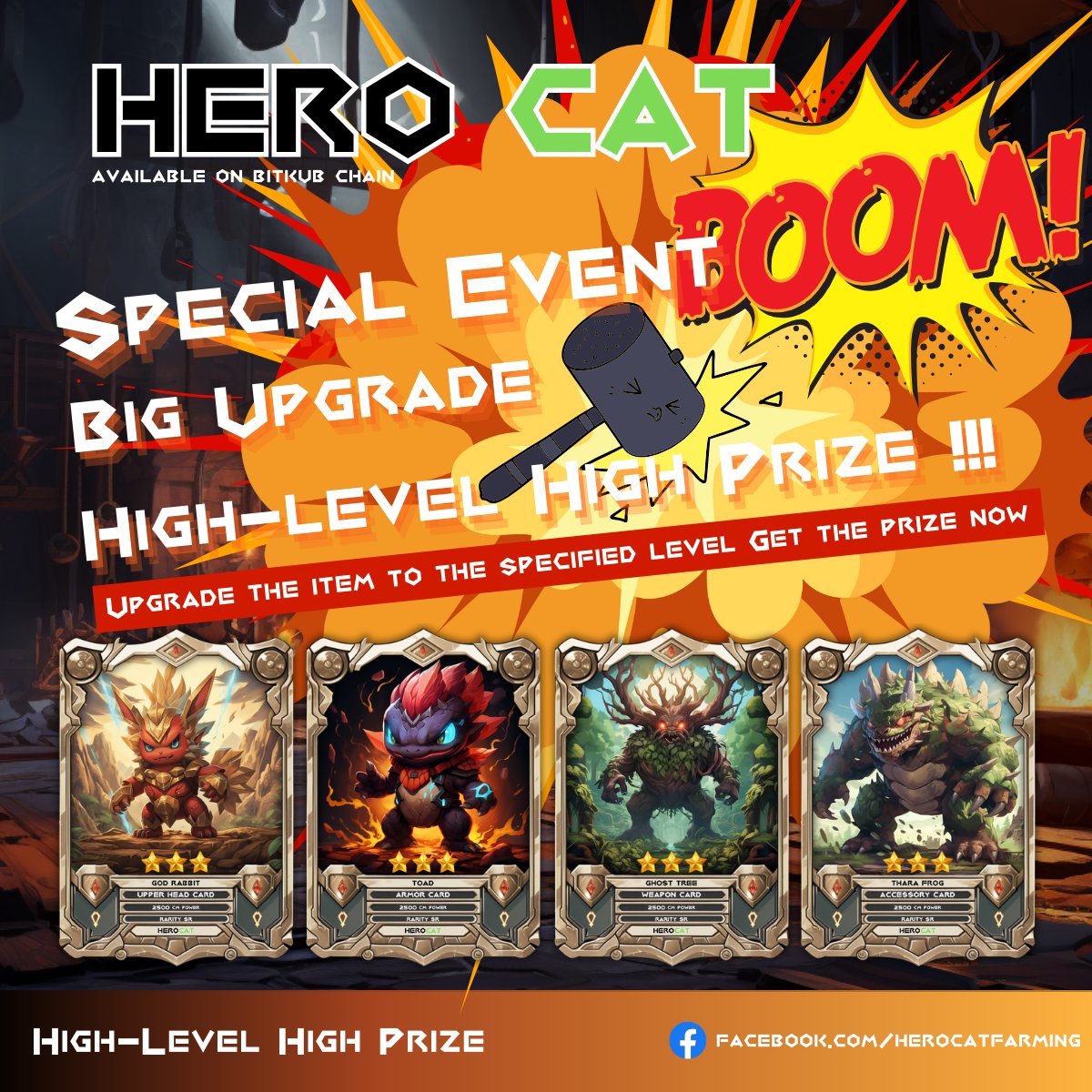 herocatfarming's tweet photo. Available Now !!!
Special Event 📷

November - December 2023

Big Upgrade Big Surprise !!!
High-level High Prize.

Upgrade the item to the specified level and get the prize now!

📷 +5 Equipment
📷 +9 Equipment
📷 +12 Equipment https://t.co/ERZvUpG5CP