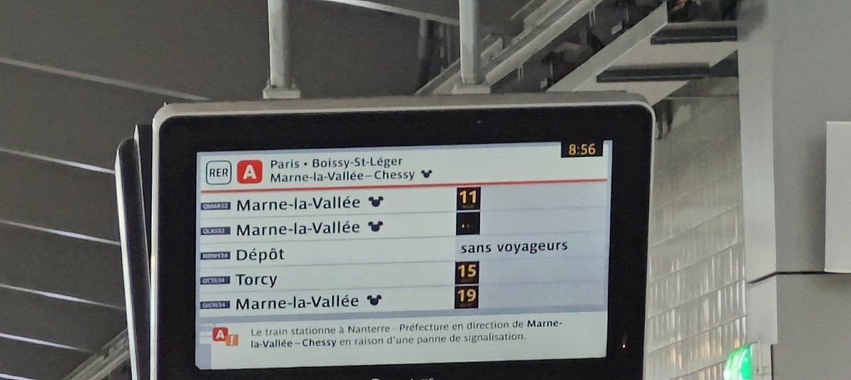 RER A encore en galère ce matin, mais bizarrement tous les bien-pensants de #sacageparis, de @lesRepublicains et de @Renaissance n'ont rien à faire du saccage des services publics des transports franciliens par @vpecresse, @CBeaune and co
Et les médias ?
@leparisien_92 @actufr92