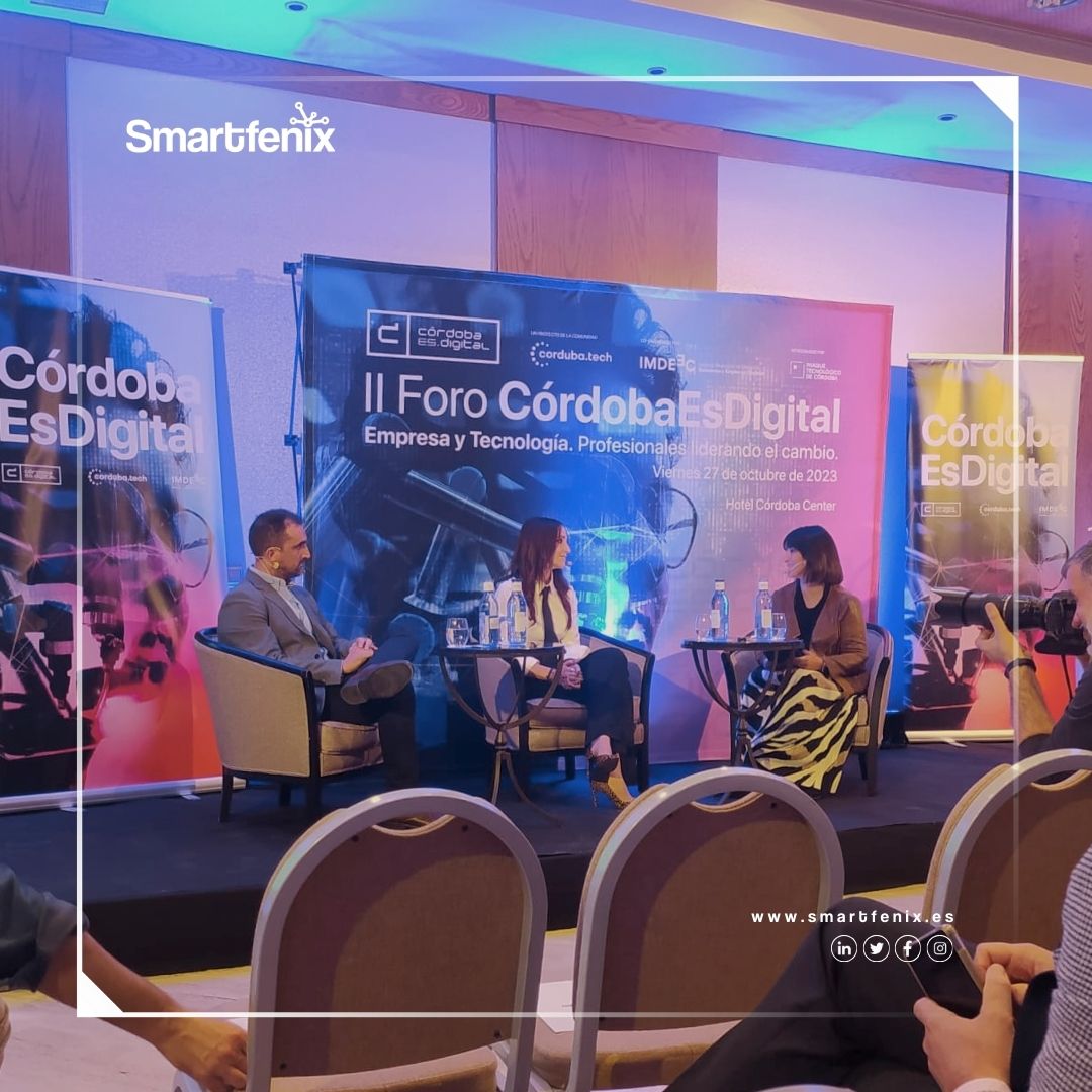 SmartfenixE's tweet photo. 🌐 ¡Estuvimos en el II Foro Córdoba es Digital! 🌐

El pasado 27 octubre asistimos al evento celebrado en Córdoba, donde pudimos aprender y seguir formándonos escuchando las distintas ponencias de profesionales sobre tecnología y empresa 🏢

En Smart Fenix seguimos avanzando https://t.co/h23GwPUsdh