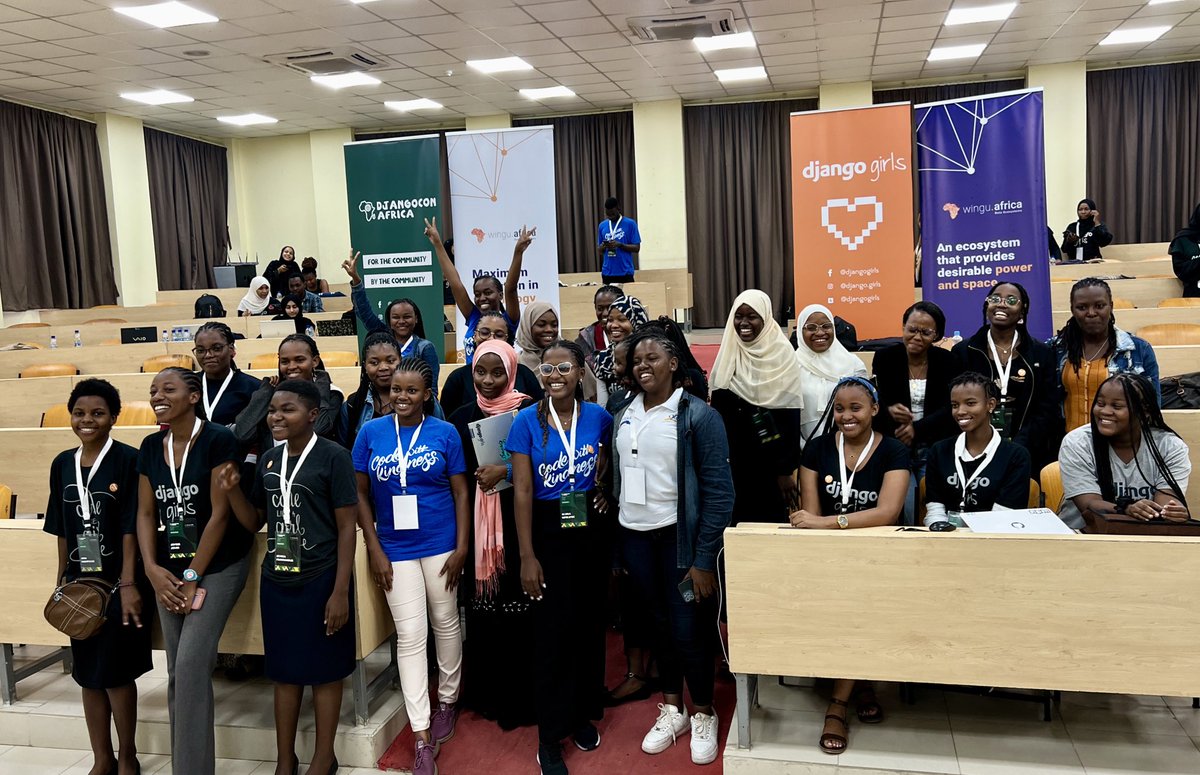 binaryxlabs's tweet image. Upskilling the future generation of women software developers in Tanzania and beyond.... 

Cc @ict_commission @WinguAfrica
@binaryxlabs

 #AI #DjangoConAfrica #GenerativeA