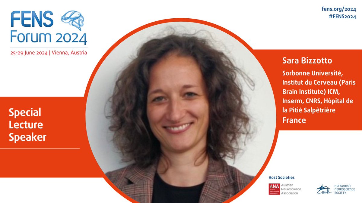 FENSorg's tweet photo. Meet #FENS2024 Special Lecture Speaker Sara Bizzotto!
Her ground breaking research unveiled a new #gene causing a rare form of subcortical #heterotopia, a disorder of the #cerebral cortex.
Find out more about her extraordinary work:
https://t.co/pDNtGb1s1O
@sarabiz86 @Inserm https://t.co/XWW1lv7EQ2
