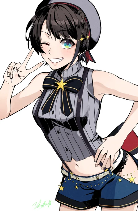 久々に描きました!しゅば～  #プロテインザスバル