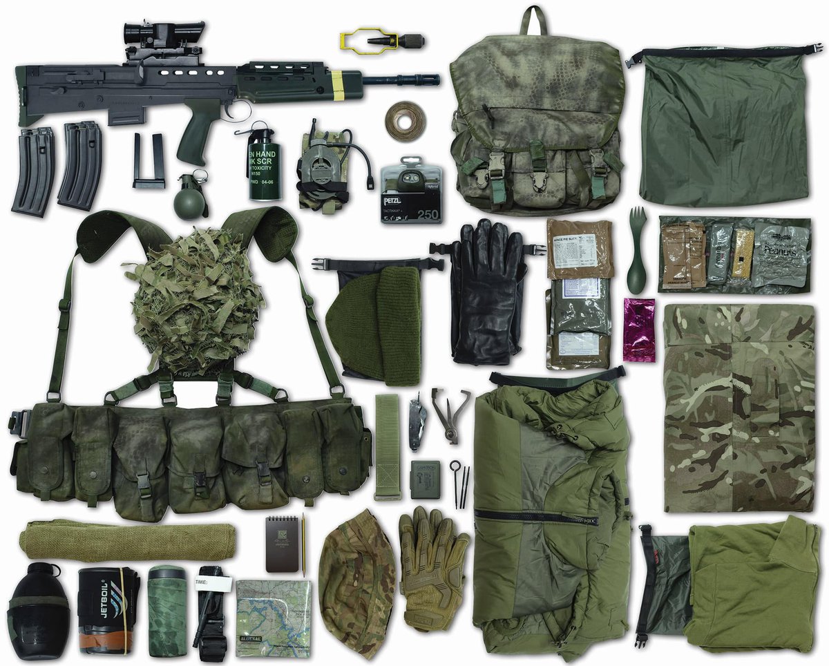 ForceWearHQ's tweet photo. What’s the worst bit of kit you were issued? 
#forcewearhq #Putties #58Backpack #osprey #A41 #Snatch #SA80 https://t.co/kJUsK7wokD