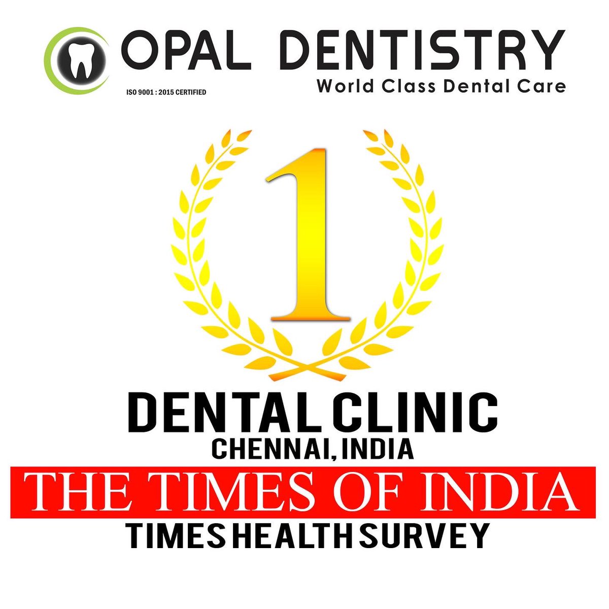 opaldentistry's tweet photo. @timesofindia Health survey Rank 1 @opaldentistry 🤩 #opaldentistryrank1 #timesofindia https://t.co/4Cnmzcw0Jv